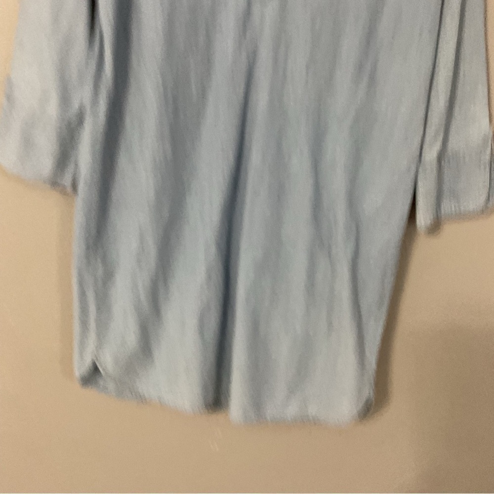 Vineyard Vines Chambray Tunic Shirt Dress Size 0 D38 - Picture 6 of 9
